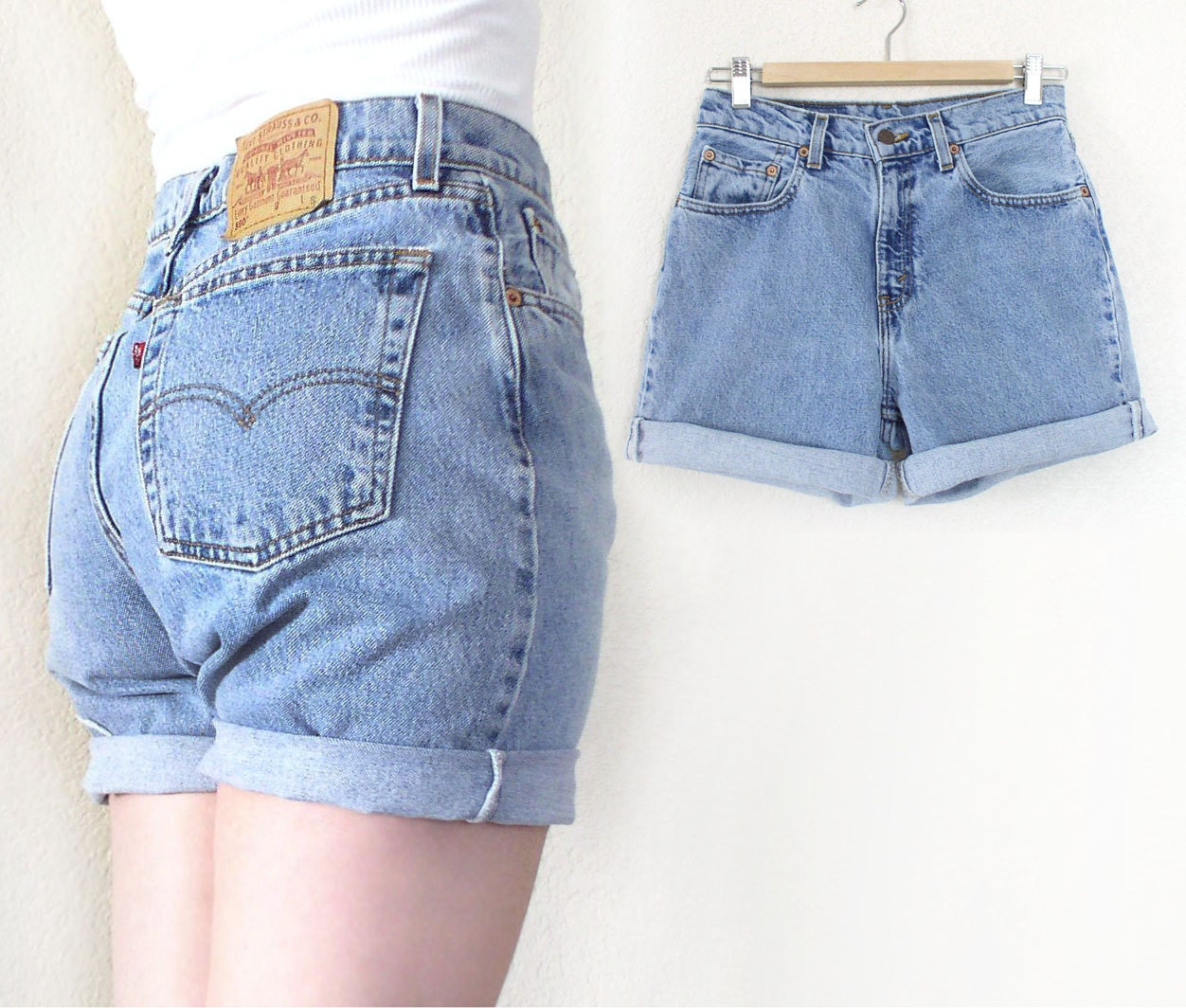 vintage high waisted levis