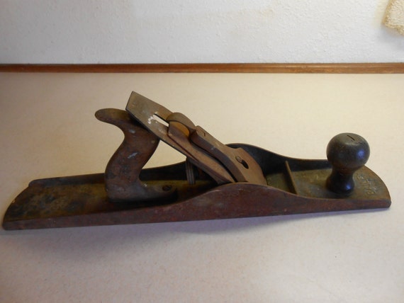 Items similar to Antique Stanley Bailey No 6 wood plane on ...