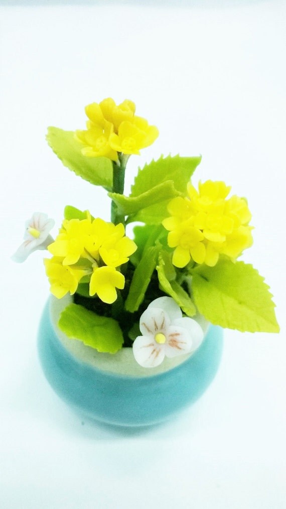 Miniature Polymer Clay Flowers Supplies for by Mycraftgarden