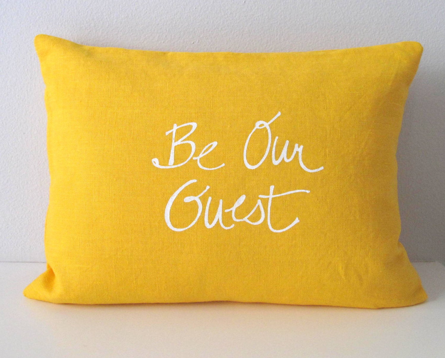 Pillow Cover Be our Guest 12 x 16 inches Choose your