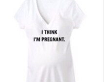 Popular items for pregnancy shirt on Etsy