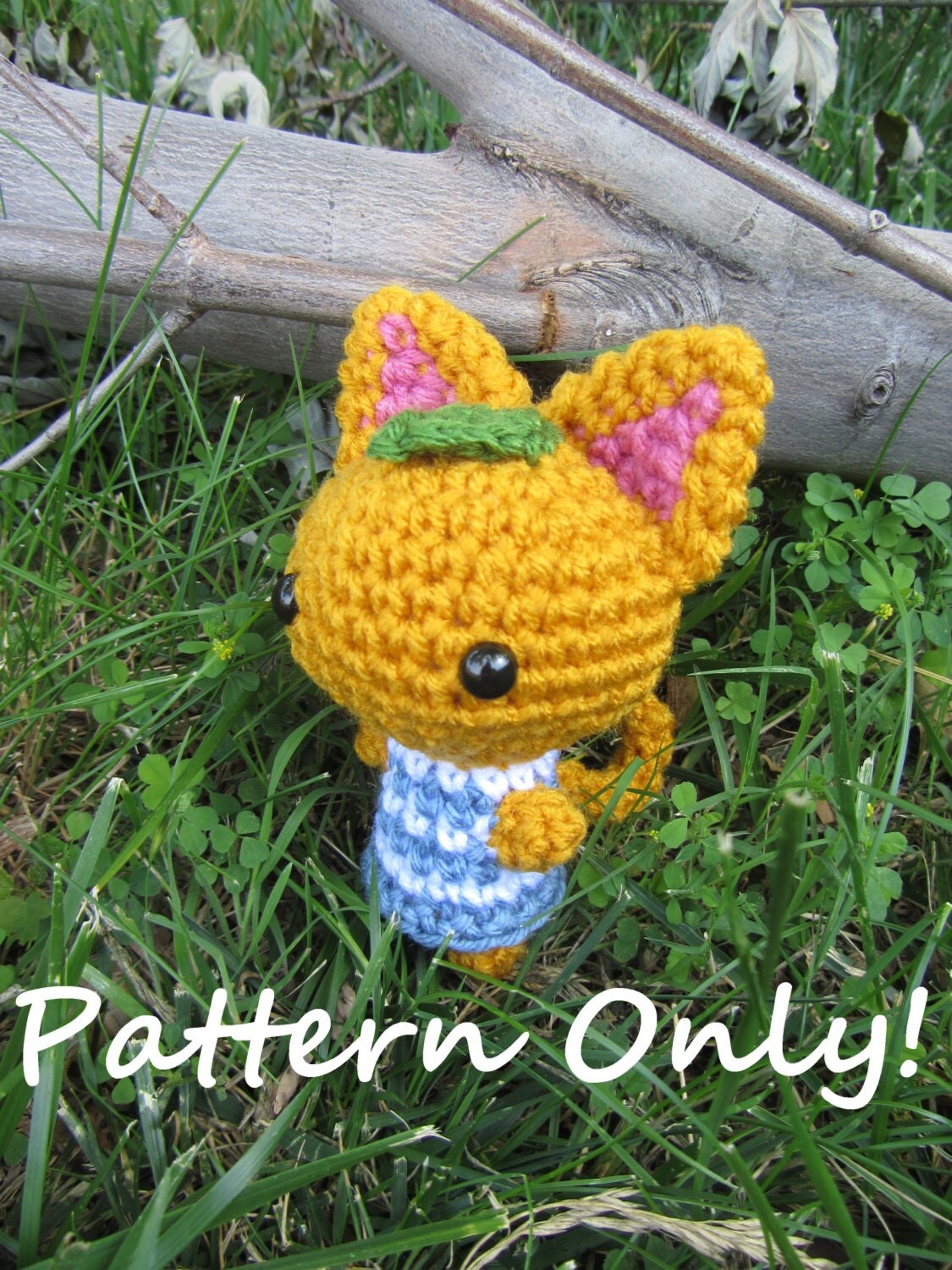PATTERN Crochet Animal Crossing Cat Villager Tangy
