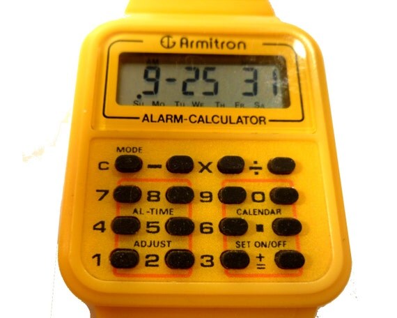 armitron calculator watch
