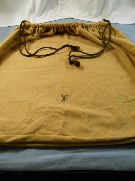 Authentic Louis Vuitton XL Drawstring Dust Bag Lightly Used