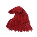 Christmas Gift, Crimson Red Scarf, Knit Scarf, Hand Knit Scarf, Silk Scarf, Fiber Art, Lacy Scarf, Gift For Her, Women Scarf, Fashion Scarf