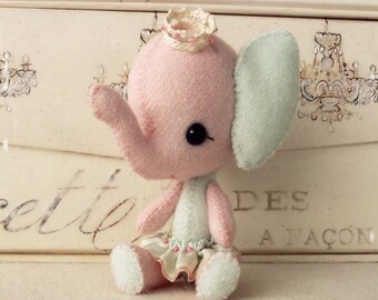 Circus Stuffling PDF Pattern - Elephant - Instant Download