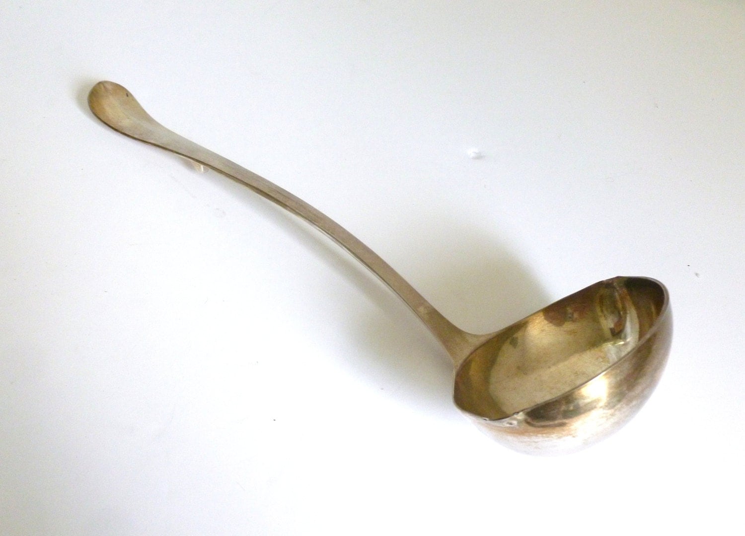Vintage Italian Silver Plated Ladle ITALY Haute Juice