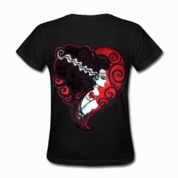 bride of frankenstein tshirt