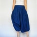 SALE 50% All Around The World Part II...Dark blue Cotton Harem Pants