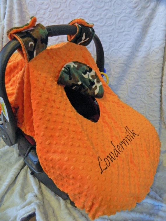 Car seat cover Fitted car seat cover baby blue by KnuffelStuff