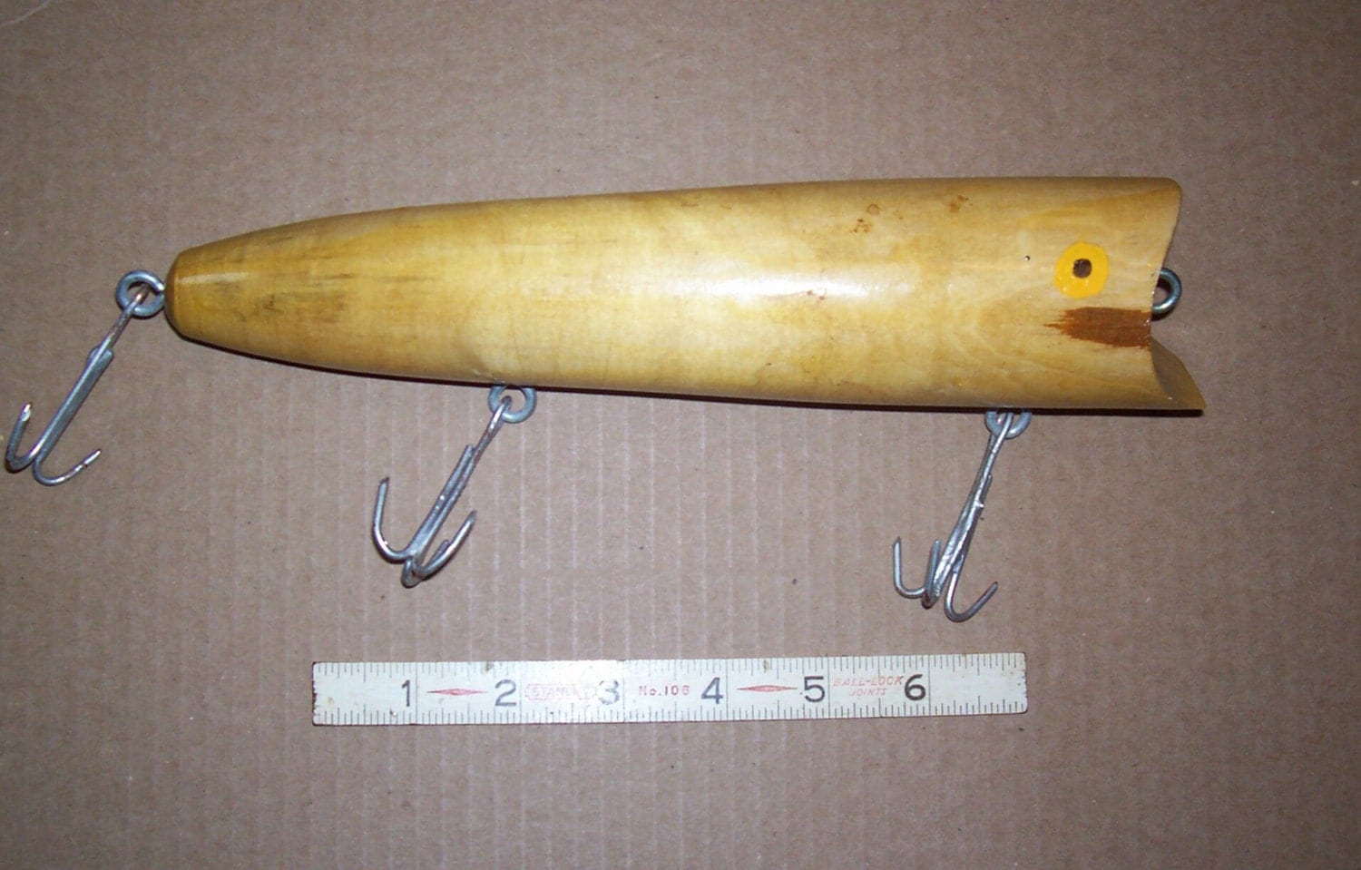 Unique GIANT fishing lure Just for fun by JosephsLures on Etsy