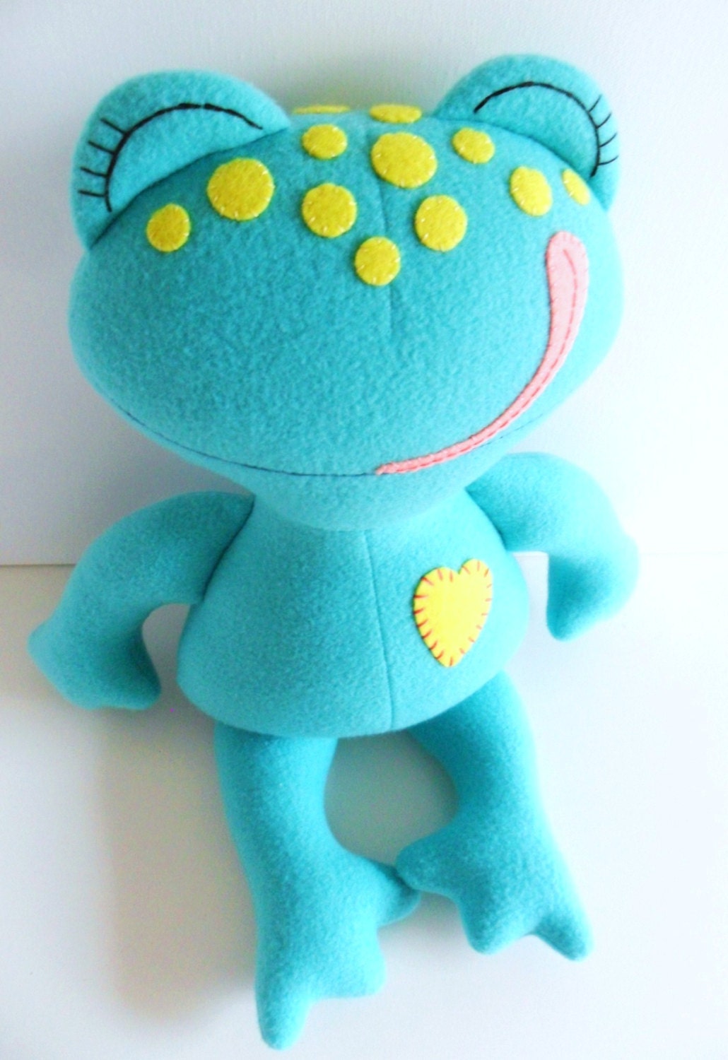 Frog Kids Baby & Toddler Stuffed Toy Rag Doll Aqua