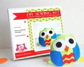 DIY OWL , Make Your Own Owl plush toy - Sewing Kit A678 Il_170x135