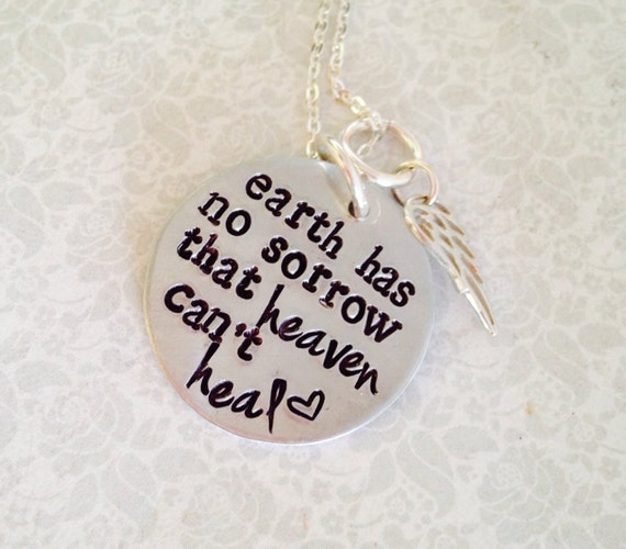 Download Earth has No Sorrow that Heaven Can't Heal necklace by ...