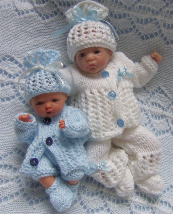 Dolls Knitting Pattern Download PDF Pattern Reborn Dolls