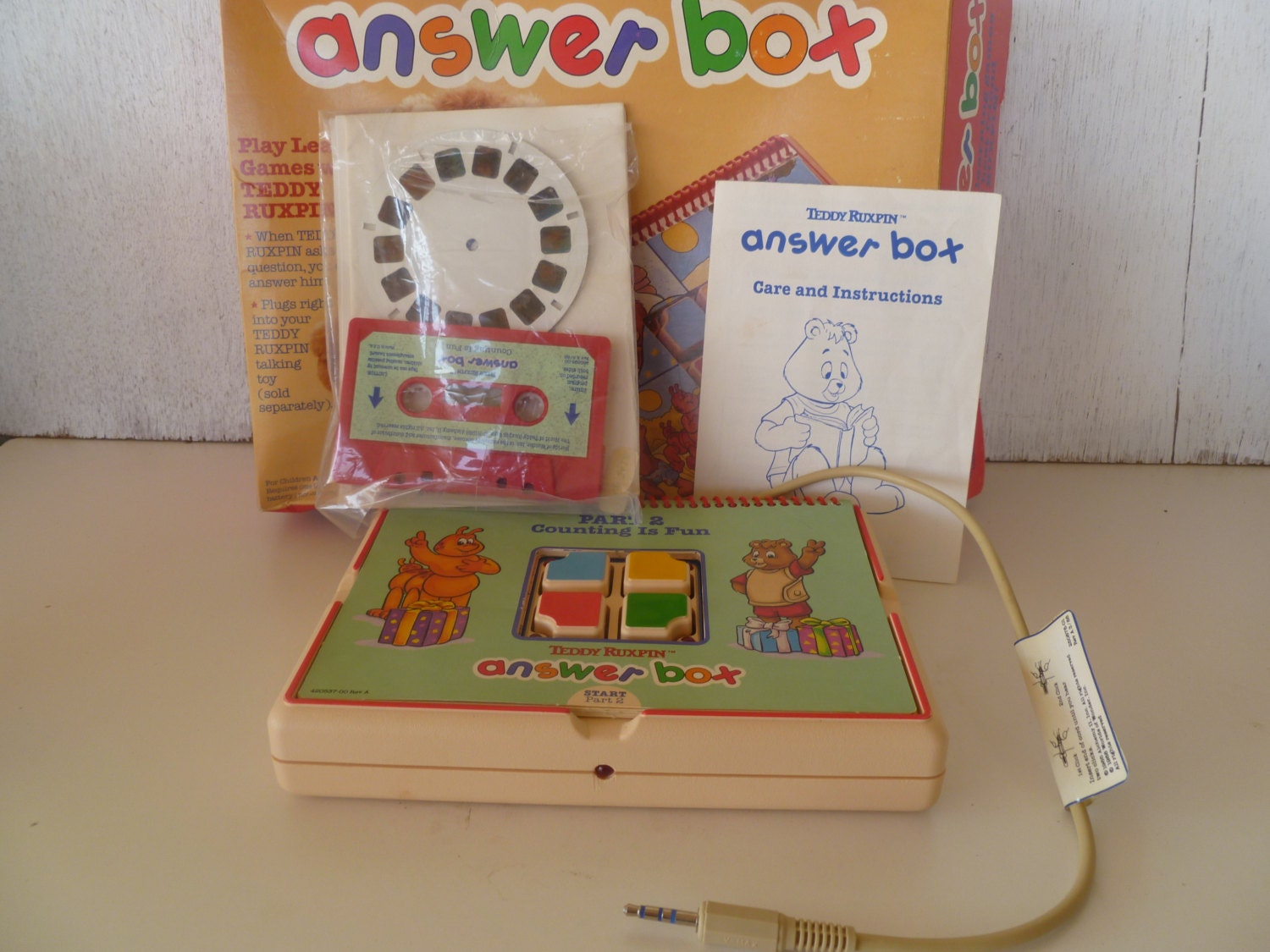 teddy ruxpin box