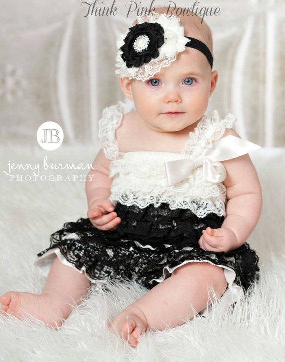 SALE! Petti lace romper,Baby girl Petti Romper, Petti Romper, Lace Romper, Romper, Bubble Romper,Baby lace romper. by ThinkPinkBows