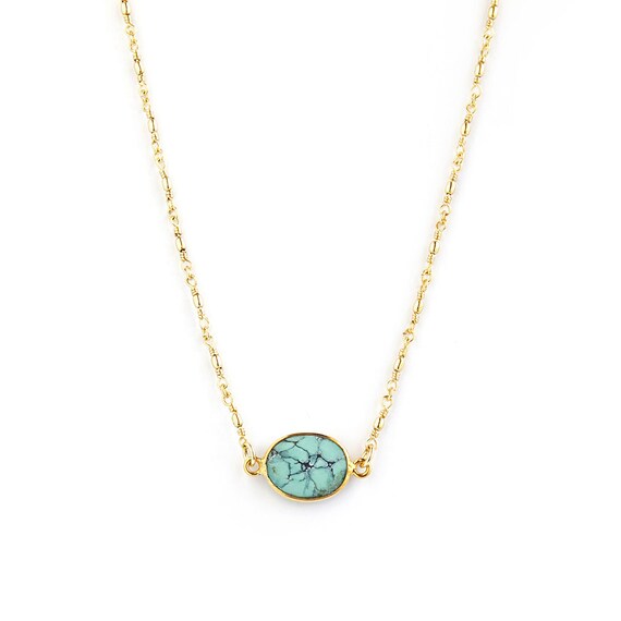 India Necklace delicate gold necklace by ElizabethStoneJewels