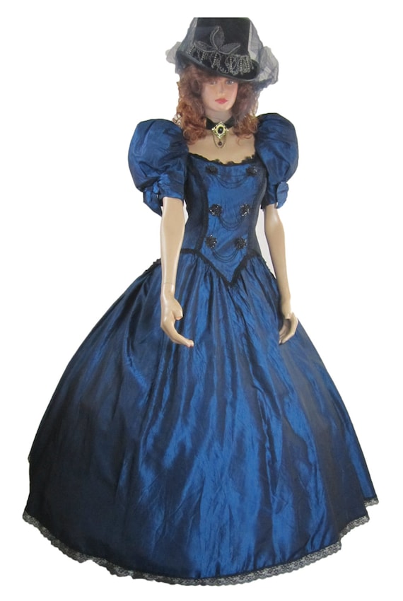 Items similar to Gothic Wedding Dress Steampunk Vintage Victorian Ball ...