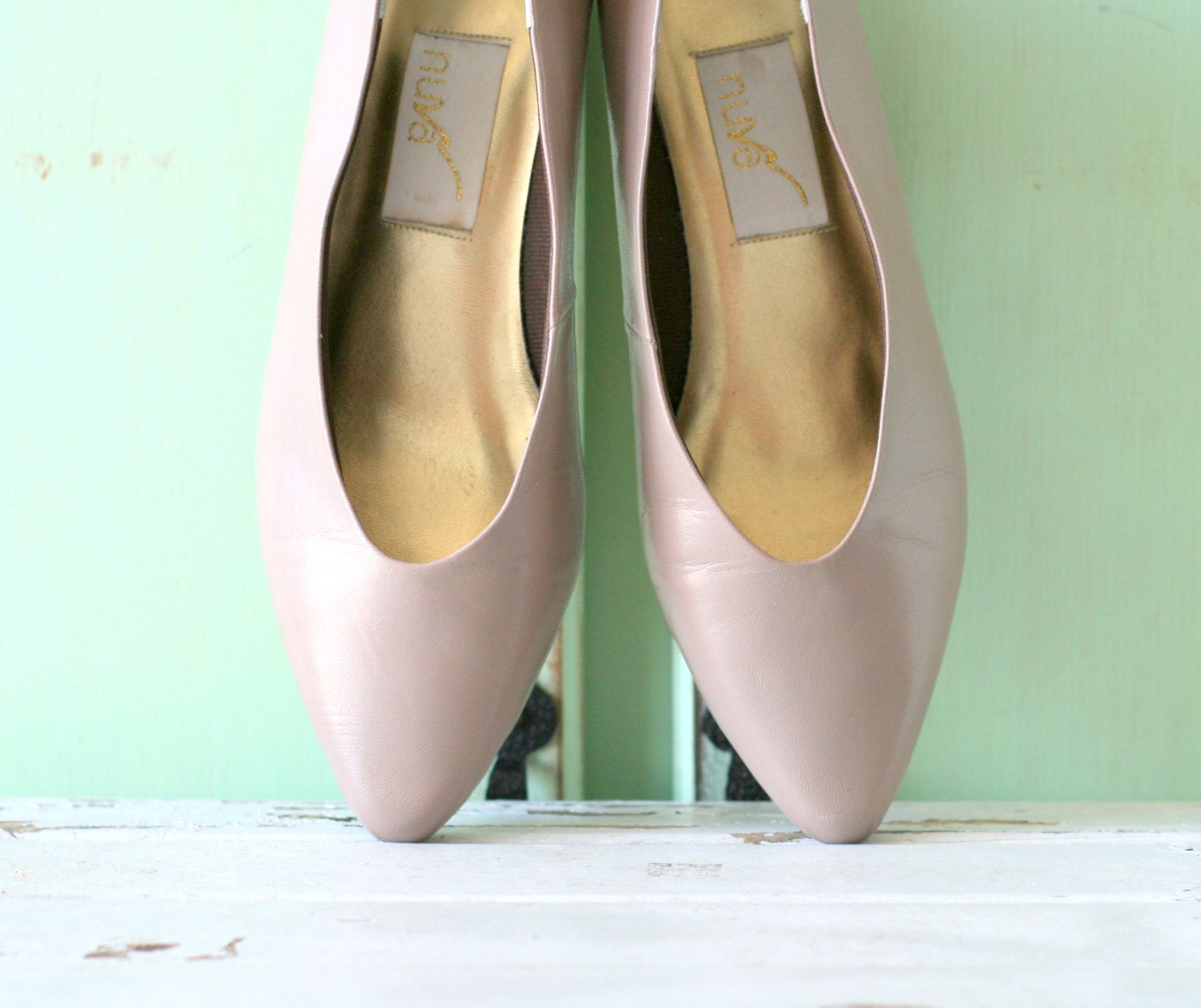 classic nude heels