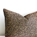Fall Decor - Brown Pillow - Textured Upholstery - Throw Pillow Cover - Decorative Pillow - 18x18 - 20x20 - 22x22 - 24x24 - Floor Cushion