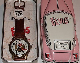 FOSSIL Elvis Limited Edition Vintage Watch New Old Stock Original Box ...