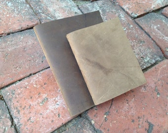 Leather Journal/ Leather Notebook- Leather bound Journal, the Pascale II