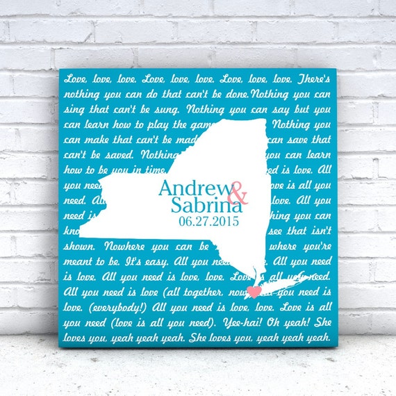 Song Lyrics On Canvas Song Lyric Canvas Art CanvasGallery