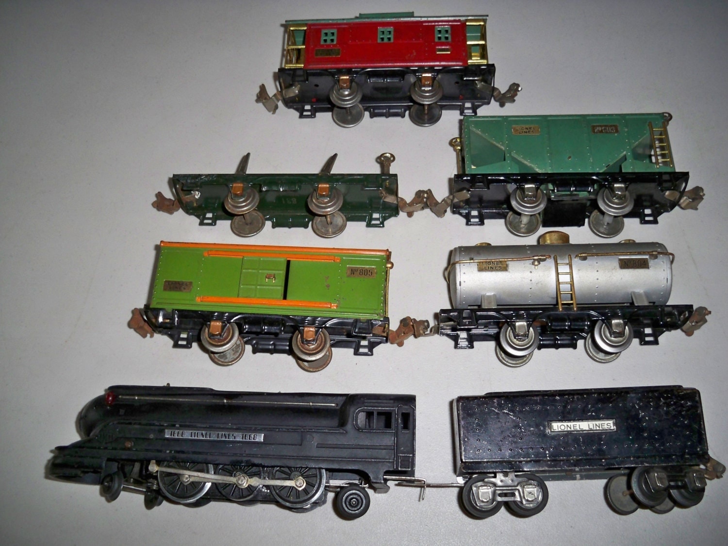 Great Looking Vintage Pre War 1930's Lionel Train Set