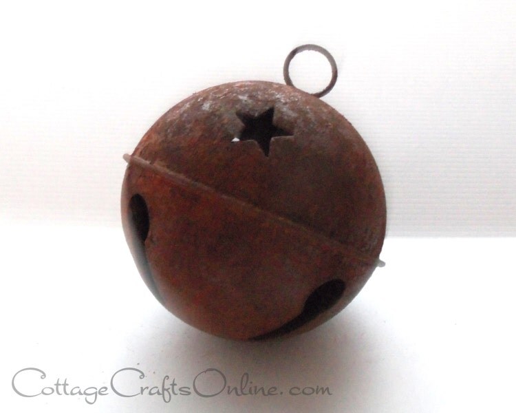 Rusty Jingle Bell Extra Large 80 mm 3 by