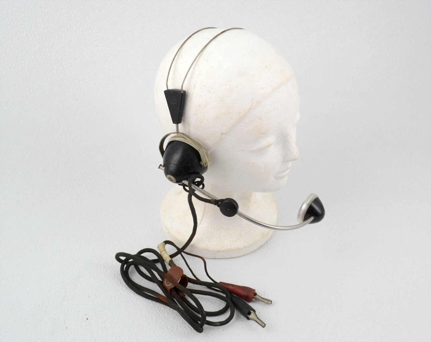 Vintage Telephone Operator's Switchboard Headset