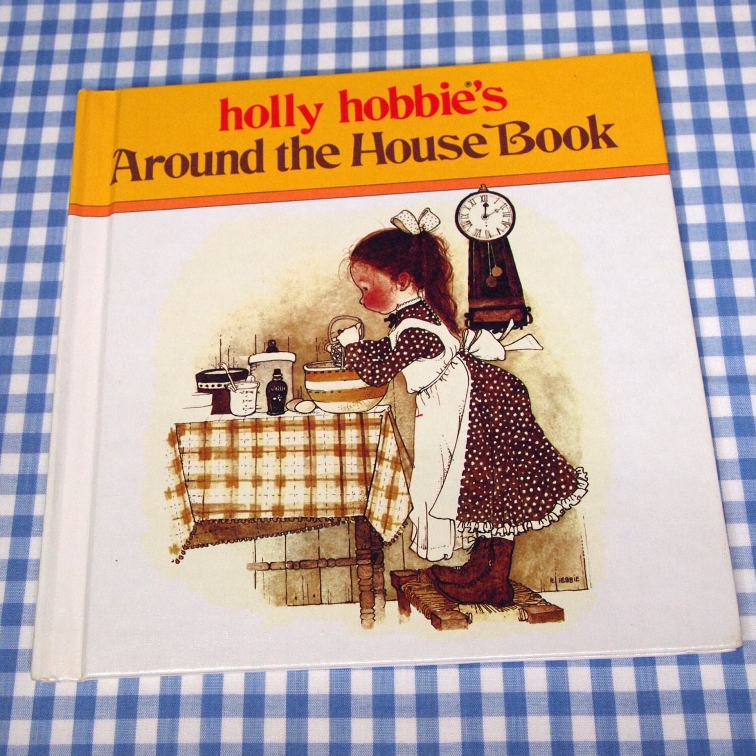 SALE holly hobbie's around the house book vintage 1978