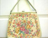 Vintage JR tapestry purse
