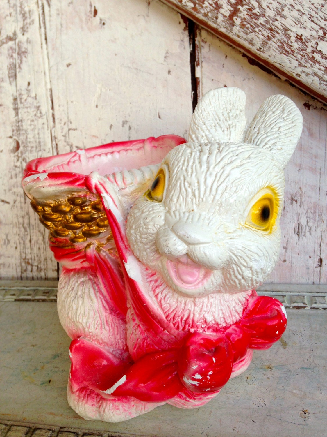 PRICE REDUCED SALE vintage bunny rabbit by LititzCarriageHouse