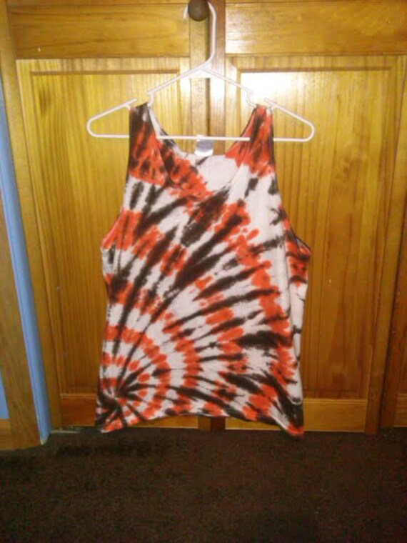 Tie Dye Shirt or Tank / BROWNS Choose Any Size by OriginalAccents