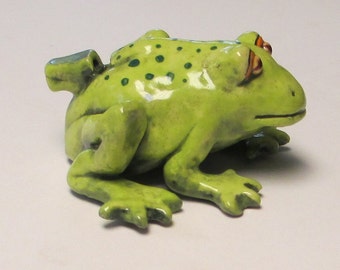 Frog Clay Whistle