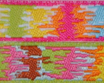 Mini Ikat Jacquard Trim 3/8 inch (9mm) wide
