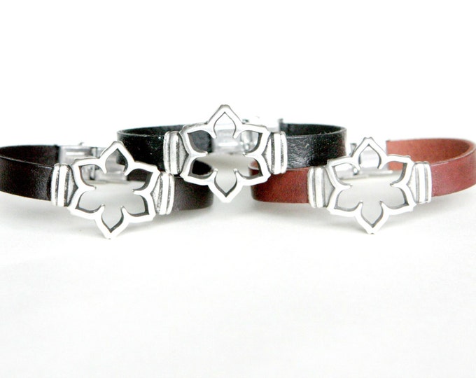 Women bracelet, leather bracelet, custom bracelet, handmade bracelet, artisan jewelry, gift for her, women gift, boho bracelet