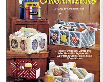 Handy Organizers Plastic Canvas Pattern Book The Needlecraft Shop 963384