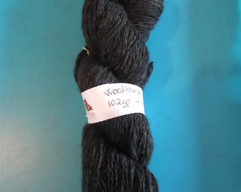 Hand spun merino wool - dark green - sport weight/dk