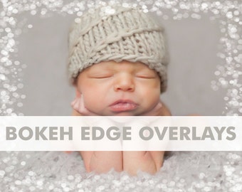 80% OFF Sale Clipart SALE Photo Overlays Transparent Bokeh Edges Photography Textures Paper Pack Clipart SALE