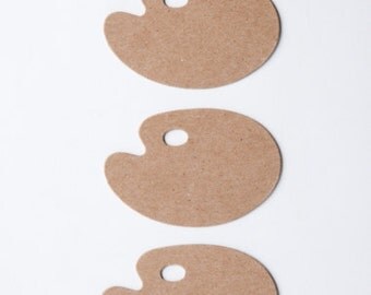 Artist Palette Gift Tag / Qt.25