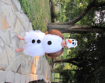Olaf Costume, Olaf, snowman costume, olaf snowman costume, frozen costume