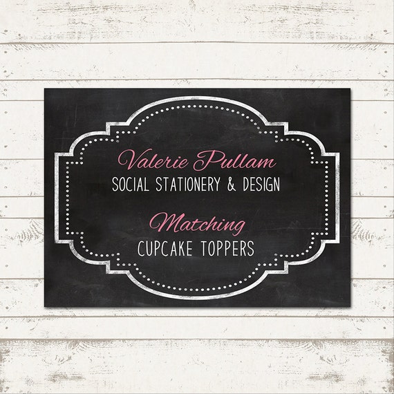 Personalized Cupcake Toppers - Custom, Digital, Printable designs, Matching any design in my shop - 4 unique designs Il_570xn