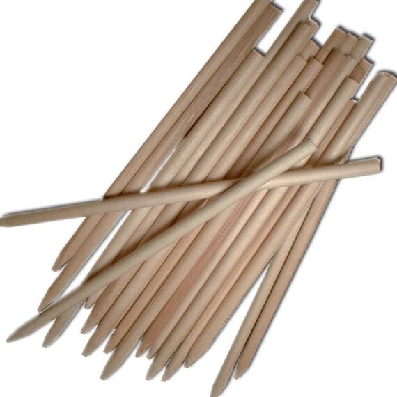 Items similar to Wood Skewers, Candy Apple Sticks, Caramel Apple Sticks