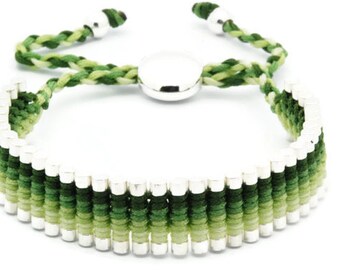 Link Friendship Bracelet - Green - (One Direction)