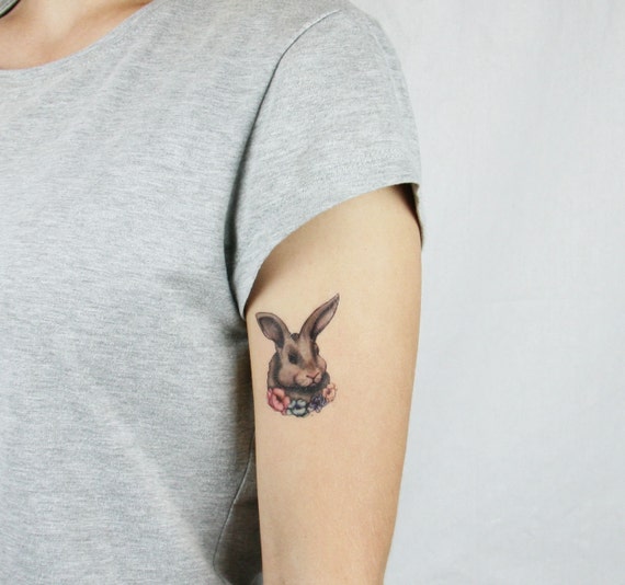 tattoo order temporary Temporary gift Bunny Easter Easter gift Tattoo Bunny