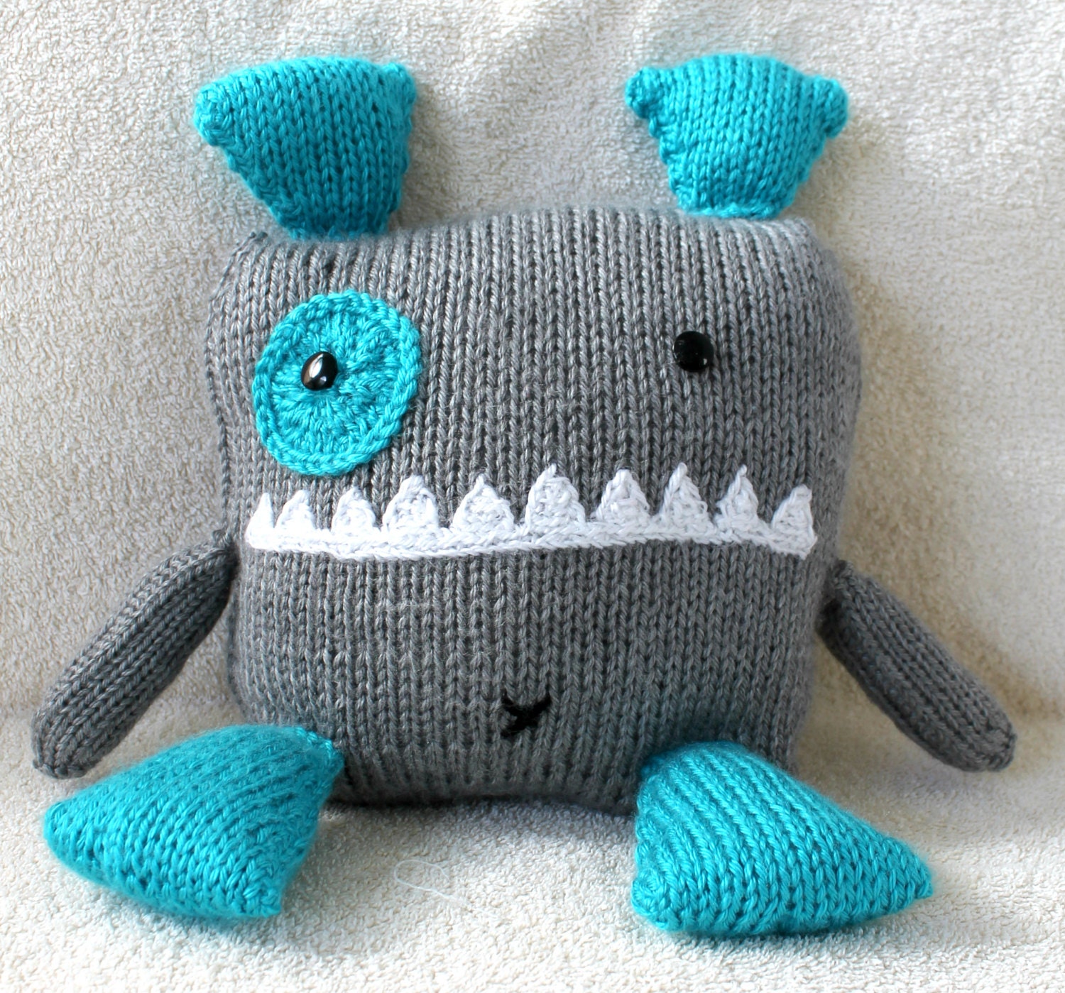 how to make a monster stuffed animal