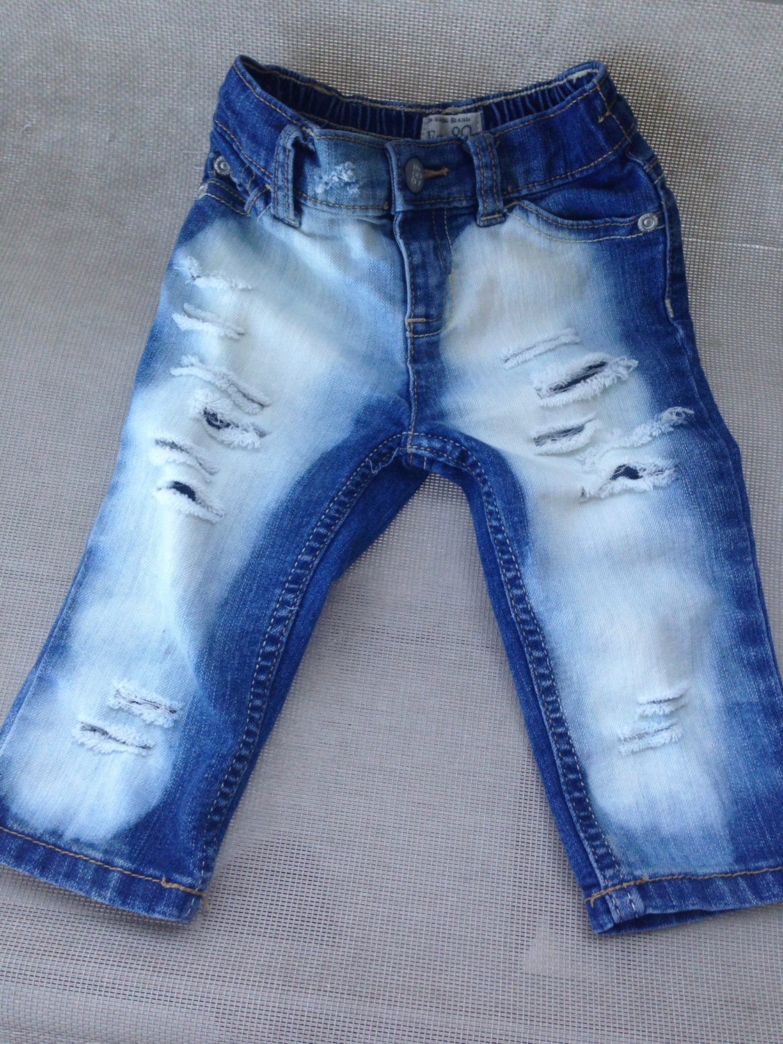 distressed baby girl jeans