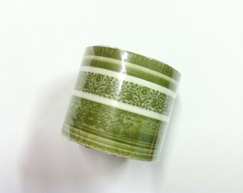 Mark's Japanese washi masking tape / Frame/ Scrapaholic/ Green / 3 roll / SCH-MKT1-GN